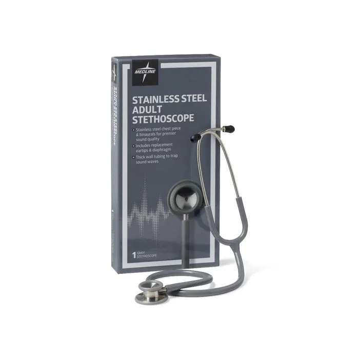 Adult Stainless Steel Stethoscope