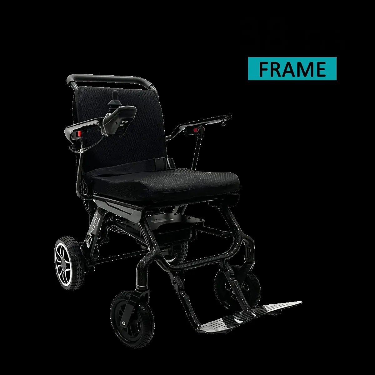 IQ-Carbon Lightweight Carbon Fiber Electric Wheelchair