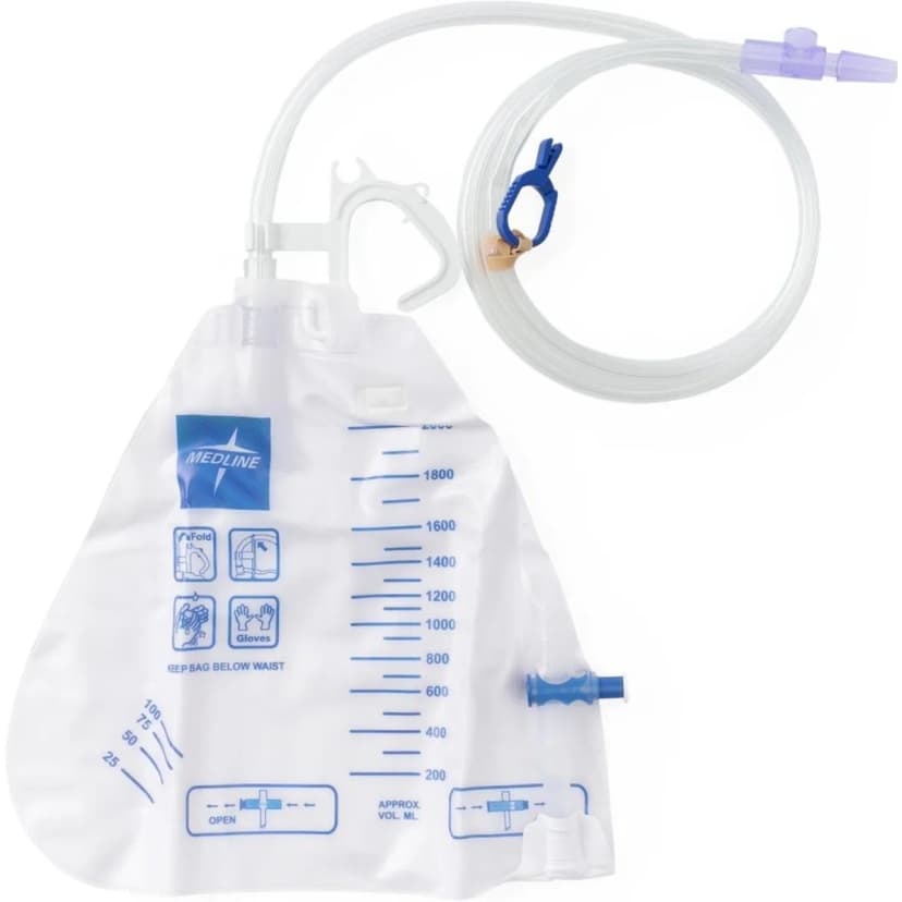 Pre-Covered Drainage Bag